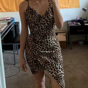 Cheetah Print Dress